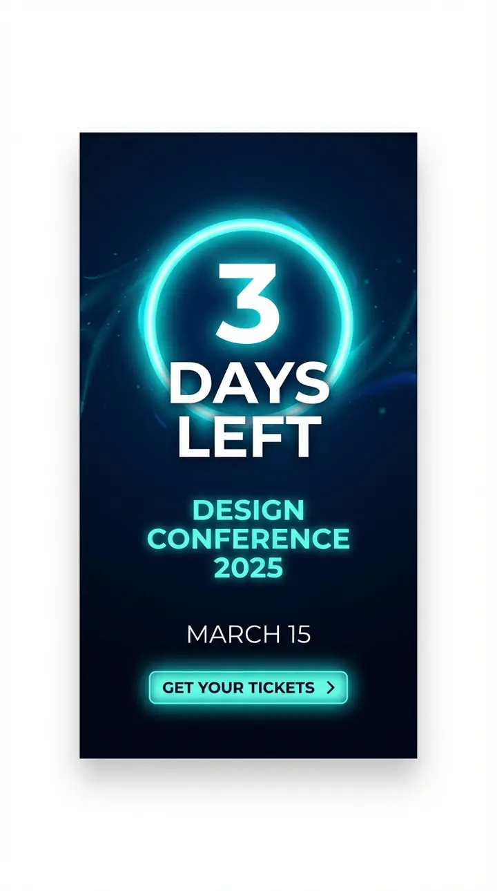 Countdown / Event — Instagram Stories template