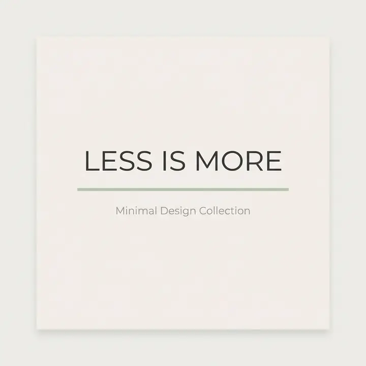 Minimalist Clean — Instagram Posts template