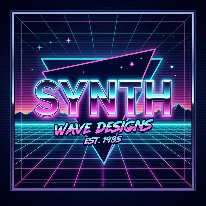 Retro Futurism — Logos template