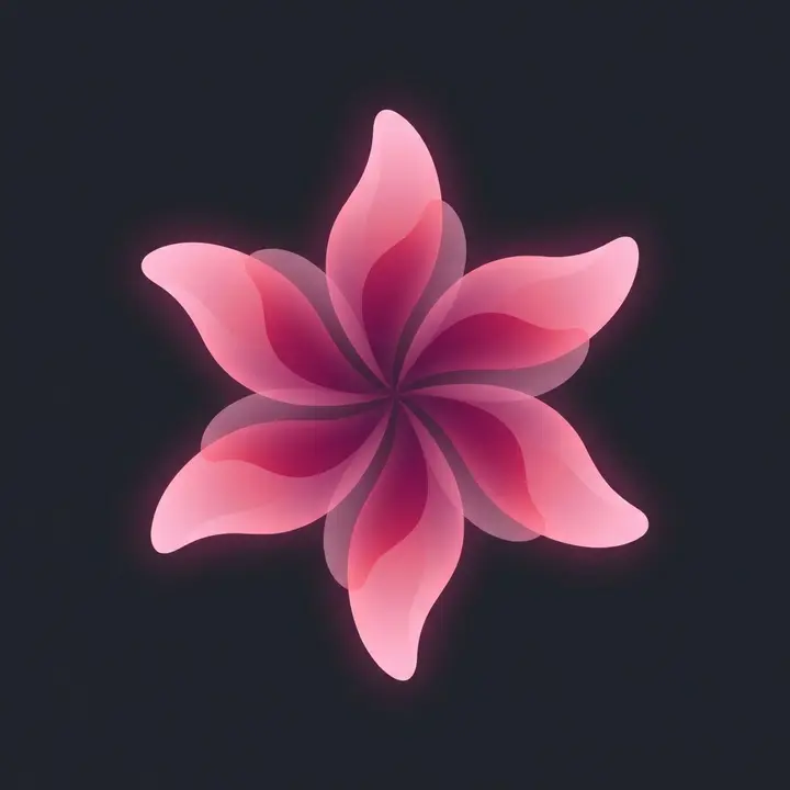 Radial Petals — Logos template