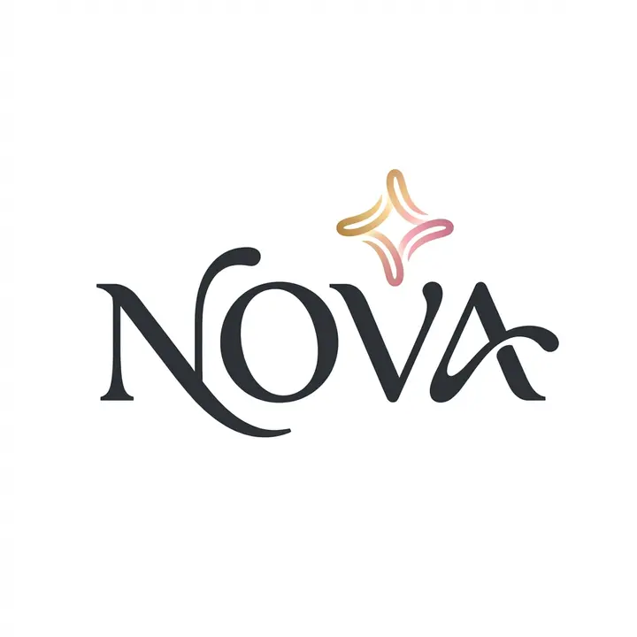 Floating Corner Accent — Logos template