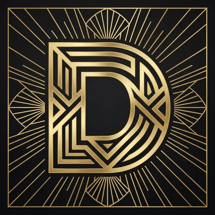Art Deco Geometric — Logos template