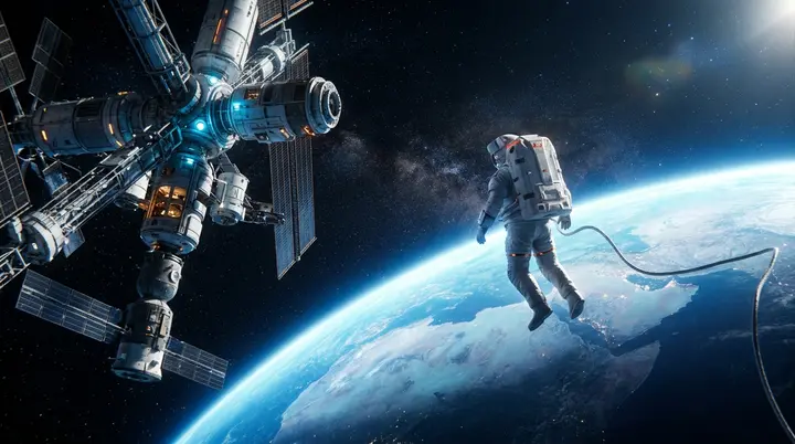 Sci-Fi Spectacle — Cinematic Stills template